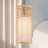 Lampa sufitowa z bambusa - Lampa wisząca w stylu boho Bali - Lawan image 7