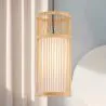 Lampa sufitowa z bambusa - Lampa wisząca w stylu boho Bali - Lawan image 7