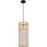 Lampa sufitowa z bambusa - Lampa wisząca w stylu boho Bali - Lawan image 7