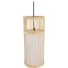 Lampa sufitowa z bambusa - Lampa wisząca w stylu boho Bali - Lawan image 7