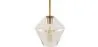 Lampa sufitowa z kryształu - lampa wisząca w stylu diamentowym - Alon image 7