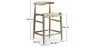Boho Bali Design Wooden Stool - 65cm - Elb image 7