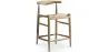 Boho Bali Design Wooden Stool - 65cm - Elb image 7