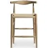 Boho Bali Design Wooden Stool - 65cm - Elb image 7