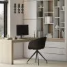 Fotel biurowy z podłokietnikami - Czarny Designerski fotel do biurka - Joan image 7
