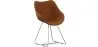 Krzesło do jadalni z podłokietnikami - Leatherette - Pú image 7