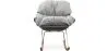 Fotel bujany tapicerowany - Skandynawski design - Ruma image 7
