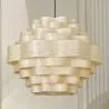 Lampa sufitowa z drewna - lampa wisząca w stylu boho Bali - Aura image 7