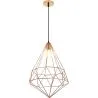Lampa sufitowa retro - lampa wisząca geometryczna - Yak image 7