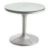Okrągły stolik kawowy - Aviator Style Side Table - Metal - Tulip image 7