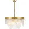 Lampa sufitowa z dyskami ze szkła - lampa wisząca w stylu projektowym - Luna image 7