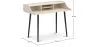 Biurko drewniane - Design skandynawski - Torkel image 7