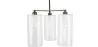 Lampa sufitowa z kryształem - Lampa wisząca - 3 ramiona - Reg image 7