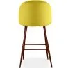 Stołek z aksamitną tapicerką - Scandinavian Design - Evelyne image 7