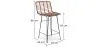 Wiklinowy stołek barowy - Boho Bali Design -65cm - Catori image 7