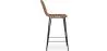 Wiklinowy stołek barowy - Boho Bali Design -65cm - Catori image 7