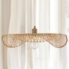 Lampa sufitowa z bambusa - lampa wisząca w stylu boho Bali - Bahati image 7