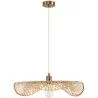 Lampa sufitowa z bambusa - lampa wisząca w stylu boho Bali - Bahati image 7
