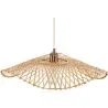 Lampa sufitowa z bambusa - lampa wisząca w stylu boho Bali - Bahati image 7