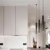 Lampa sufitowa z rurą - lampa wisząca LED - czarna - Bruna image 7