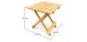 Stół Ogrodowy - Stolik z Drewna Adirondack - Alana image 7