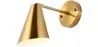 Lampa ścienna - Stożek metalowy - Złoty - Livel image 7