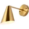 Lampa ścienna - Stożek metalowy - Złoty - Livel image 7