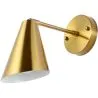 Lampa ścienna - Stożek metalowy - Złoty - Livel image 7