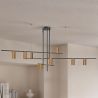 Lampa sufitowa z belkami - lampa wisząca LED - Piper image 7