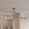 Lampa sufitowa z belkami - lampa wisząca LED - Piper image 7