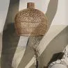 Lampa sufitowa z rattanu - lampa wisząca w stylu boho Bali - Mai image 7