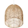 Lampa sufitowa z rattanu - Kinkiet - Projekt lampy boho Bali - Bu image 7