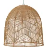 Lampa sufitowa z rattanu - Kinkiet - Projekt lampy boho Bali - Bu image 7