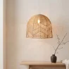 Lampa sufitowa z rattanu - Kinkiet - Projekt lampy boho Bali - Bu image 7