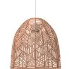 Lampa sufitowa z rattanu - Kinkiet - Projekt lampy boho Bali - Bu image 7