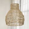 Lampa sufitowa z rattanu - lampa wisząca w stylu boho Bali - Lan image 7
