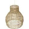 Lampa sufitowa z rattanu - lampa wisząca w stylu boho Bali - Lan image 7