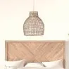 Lampa sufitowa z rattanu - lampa wisząca w stylu boho Bali - Lan image 7