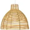 Lampa sufitowa z rattanu - lampa wisząca w stylu boho Bali - Can image 7