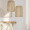 Lampa sufitowa z rattanu - lampa wisząca w stylu boho Bali - Lian image 7