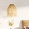 Lampa sufitowa z rattanu - Kinkiet - Projekt lampy boho Bali - 50 cm - Puong image 7
