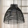 Lampa sufitowa z czarnego rattanu - lampa wisząca w stylu boho Bali - Gian image 7
