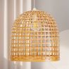 Lampa sufitowa z bambusa - Lampa wisząca w stylu boho Bali - Thi image 7