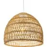 Lampa sufitowa z rattanu - Kinkiet - Projekt lampy boho Bali - 40cm - Hoa image 7
