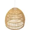 Lampa sufitowa z rattanu - Kinkiet - Projekt lampy boho Bali - 40cm - Hoa image 7