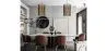Lampa sufitowa z rattanu - Lampa wisząca w stylu boho Bali - An image 7