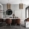 Lampa sufitowa z rattanu - Lampa wisząca w stylu boho Bali - An image 7