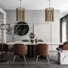 Lampa sufitowa z rattanu - Lampa wisząca w stylu boho Bali - An image 7