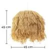 Lampa sufitowa z juty - lampa wisząca w stylu boho Bali - Lien image 7