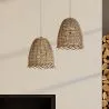 Lampa sufitowa z rattanu - lampa wisząca w stylu boho Bali - Linei image 7